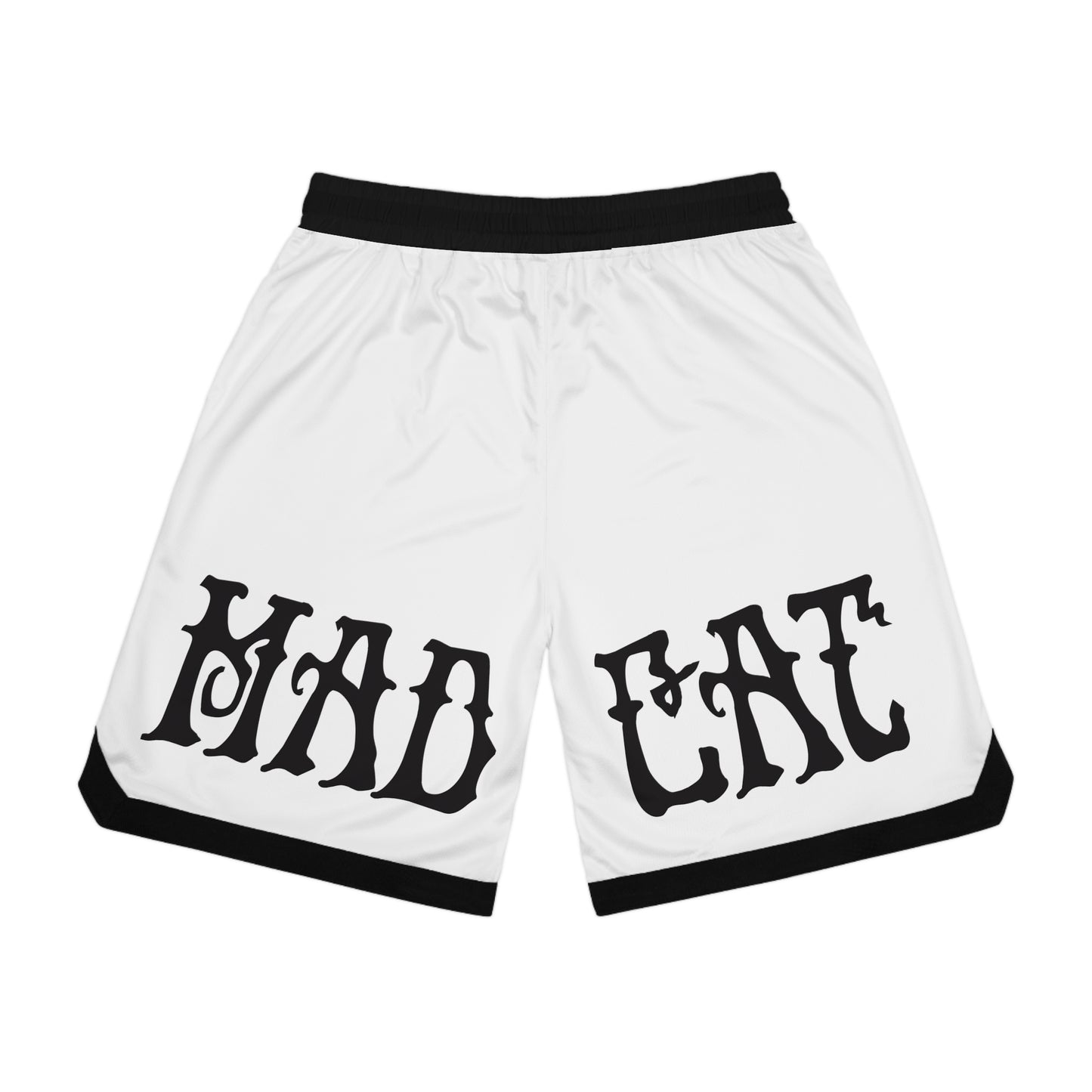 MadCat Black And White Basketball Shorts