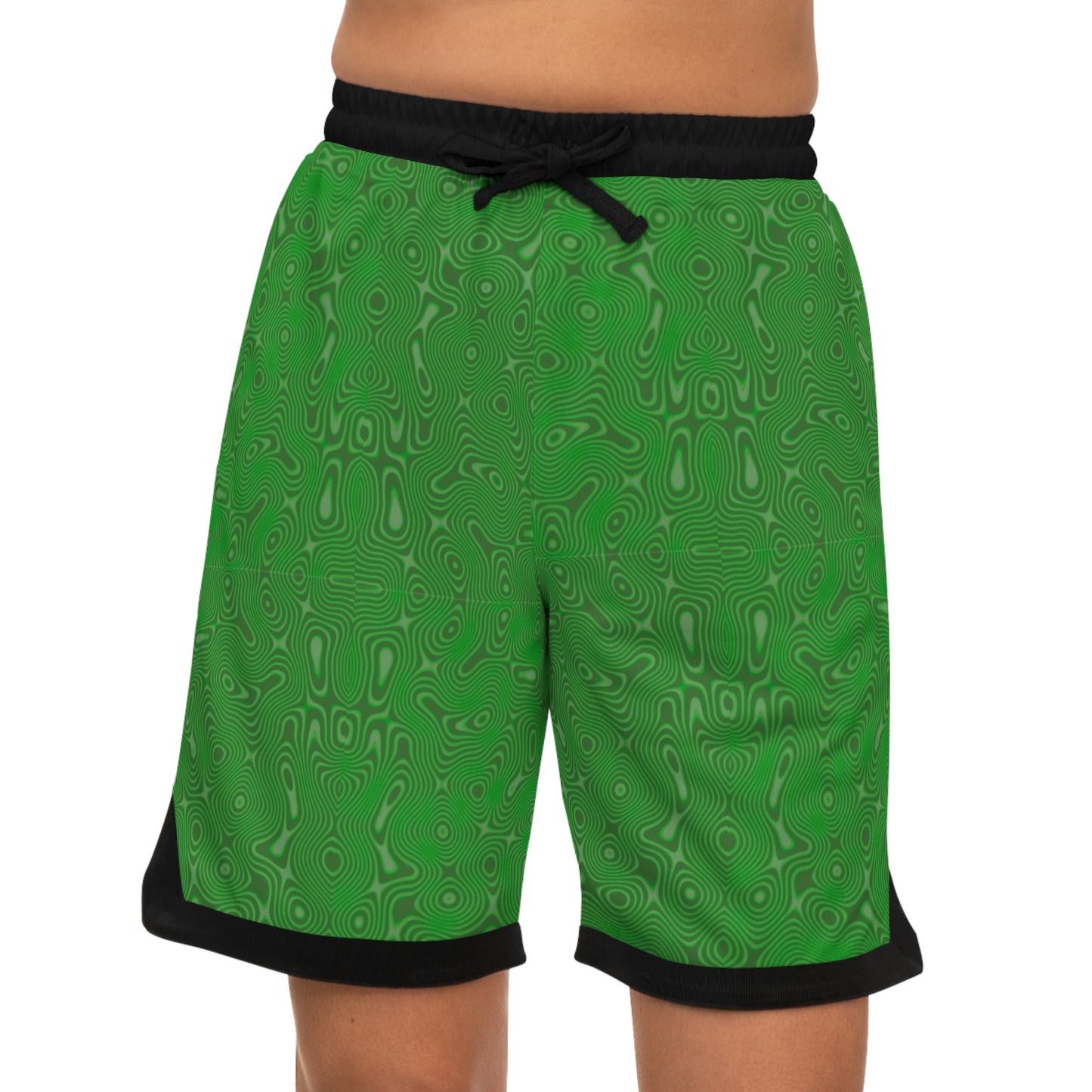 Basketball Rib Shorts (AOP)
