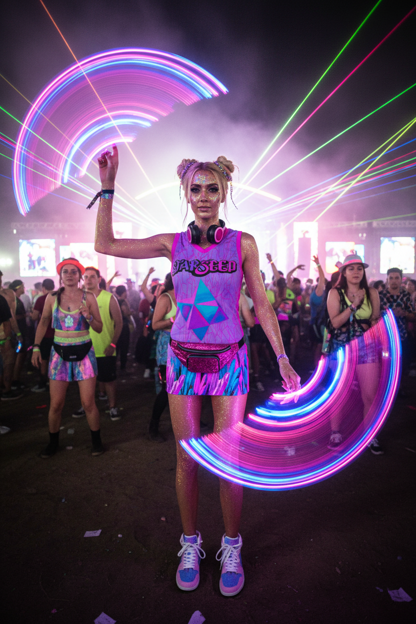 1111 Starseed - Poi Spinner Rave