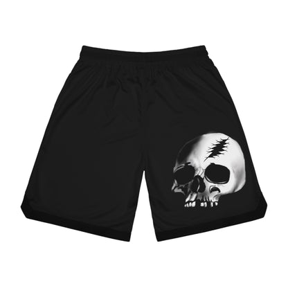 Black And White Basketball Shorts