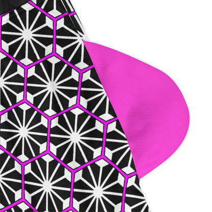 Pink Stars Basketball Shorts