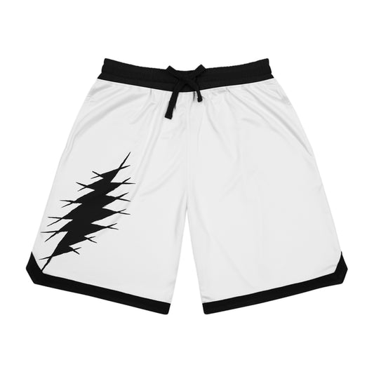 MadCat Black And White Basketball Shorts
