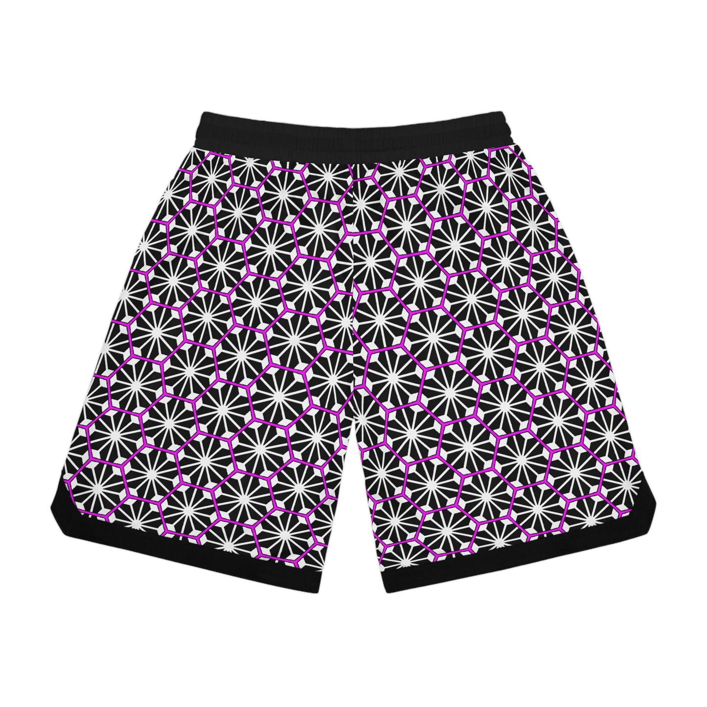 Pink Stars Basketball Shorts