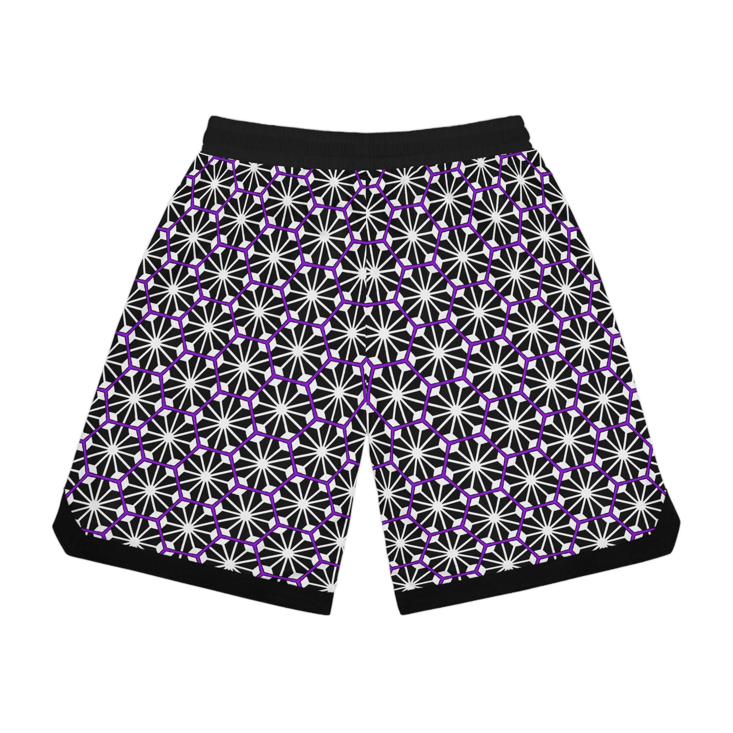Under The Stars Purple Basketball Shorts