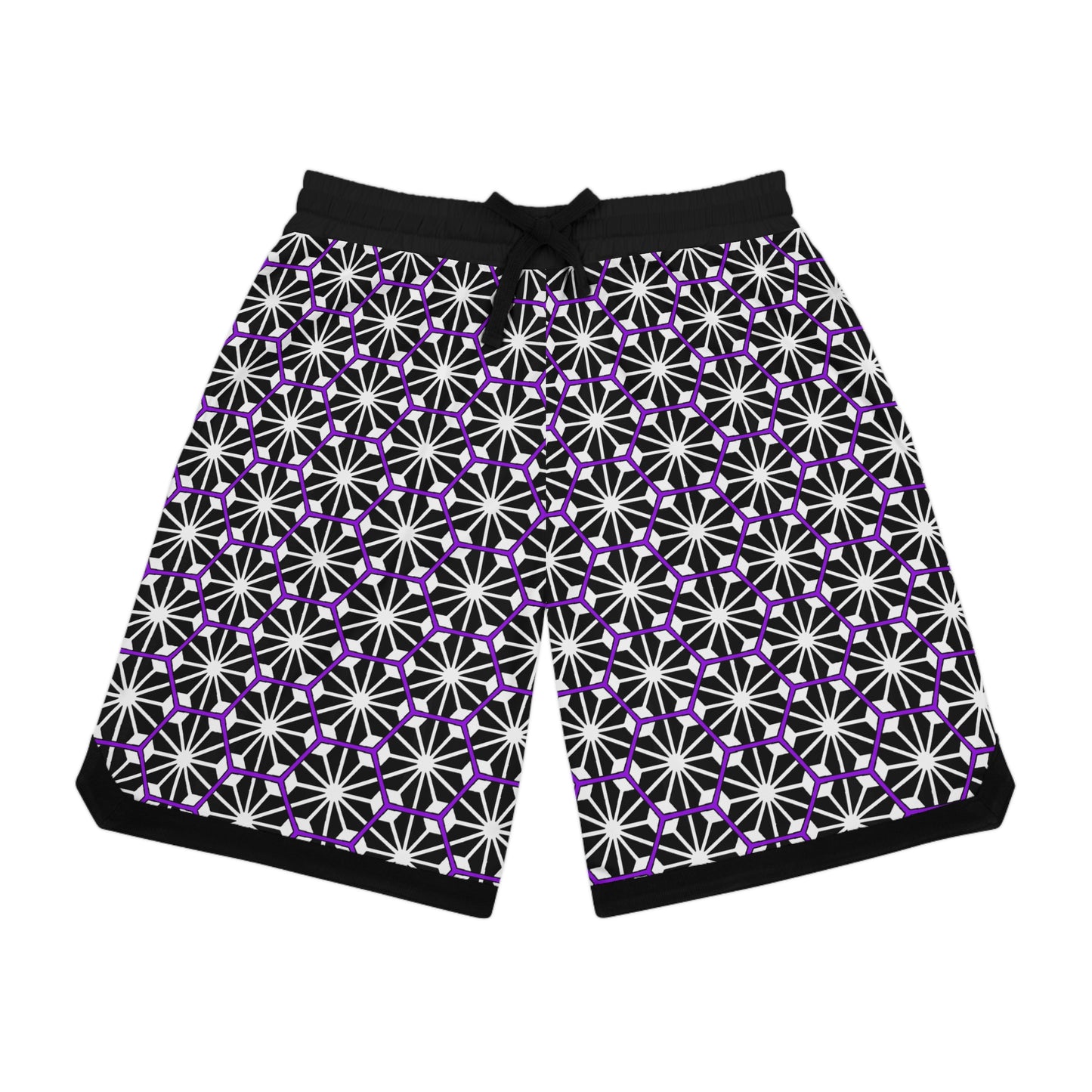 Under The Stars Purple Basketball Shorts