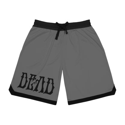 Dead % Gray Basketball Shorts