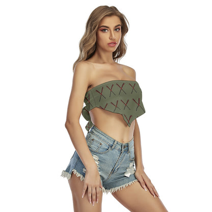 Bats Triangle Tube Top