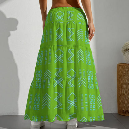 Billy Blue Bohemian Sigil Long Skirt