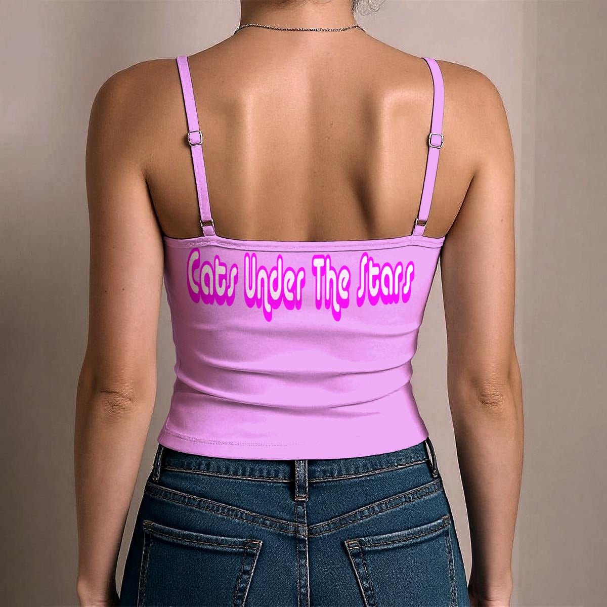 All-Over Print Women's Spaghetti Strap Tank Top
