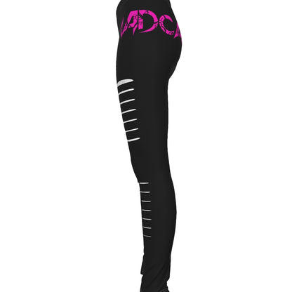 All-Over Print Women's Ripped Leggings