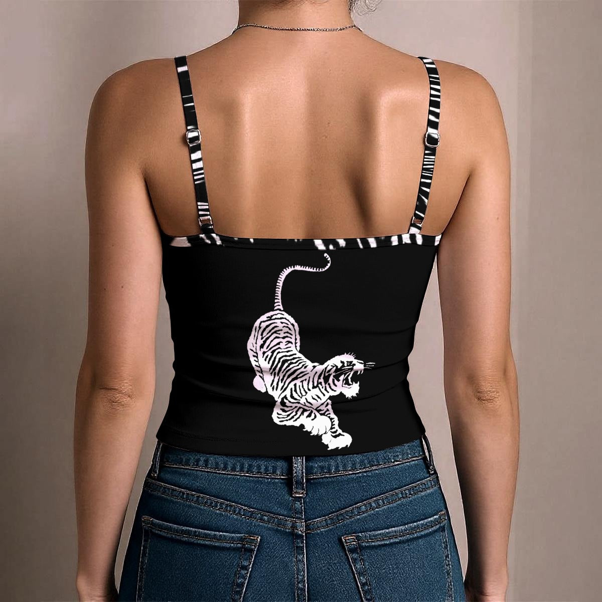 Tiger Spaghetti Tank Top