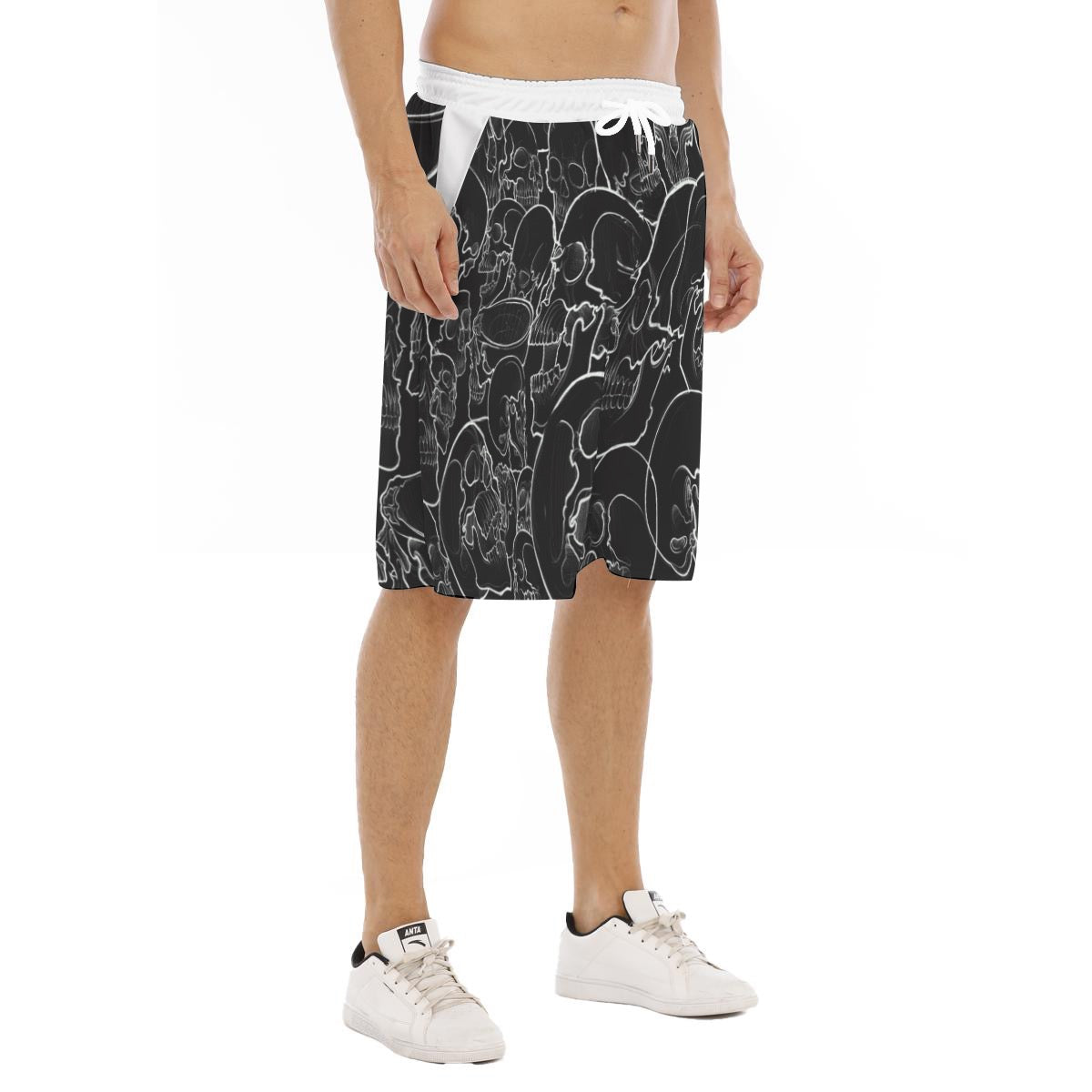 Black and White Shorts
