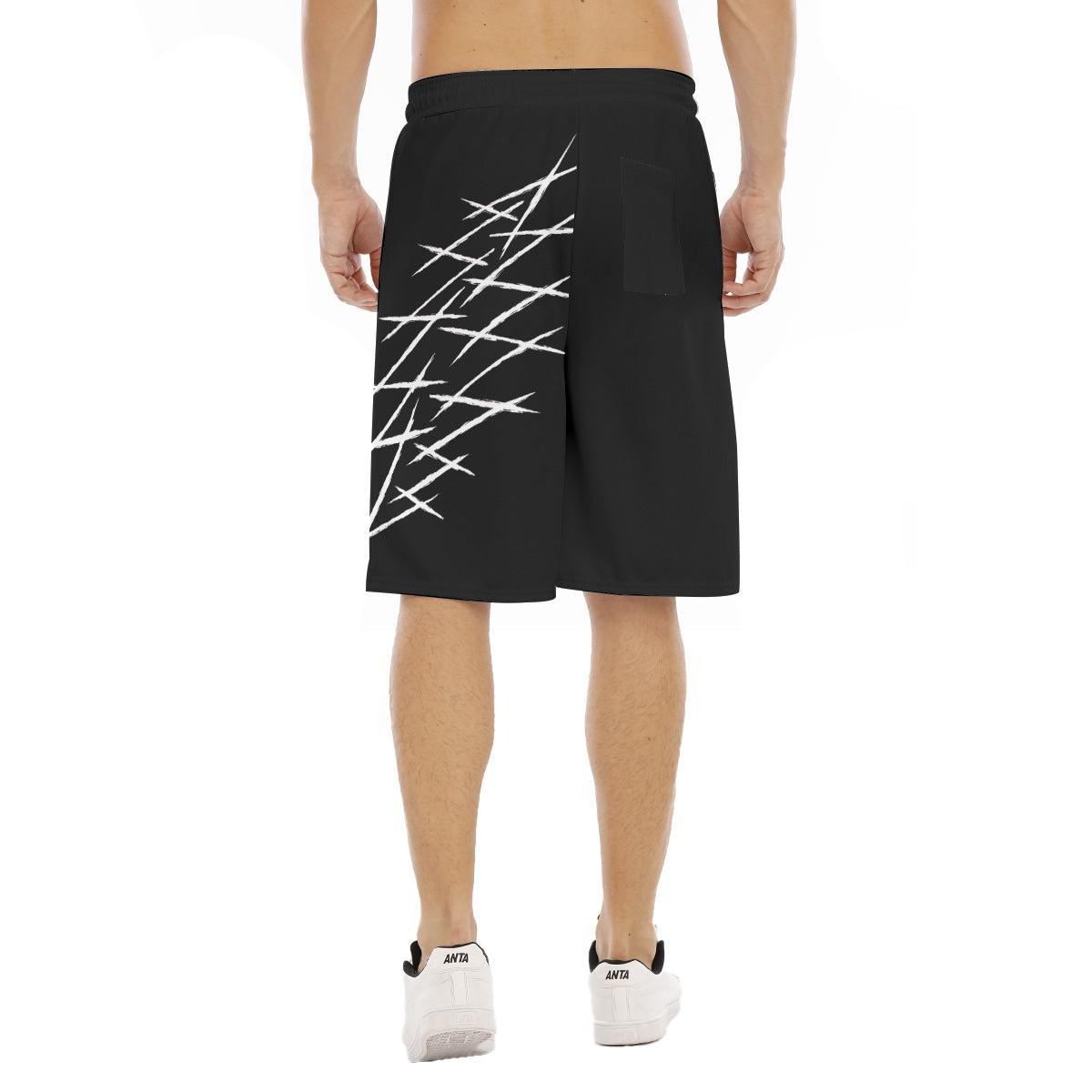Dead Head Black Shorts