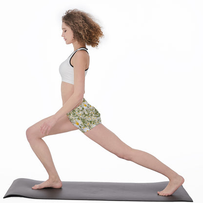 Daisy Yoga Shorts