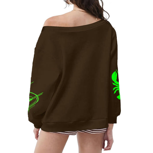 Darkcide Off the Shoulder Sweater