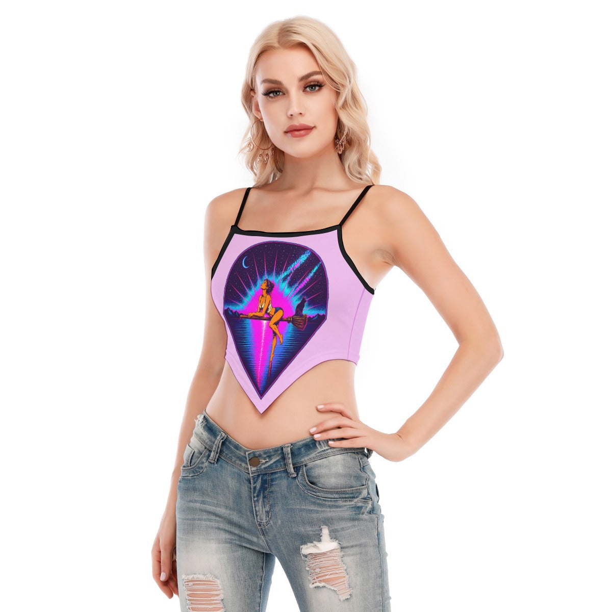 Pink Stars Cami tube top