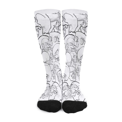 White and Black Socks