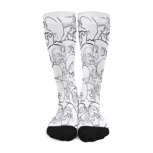 White and Black Socks
