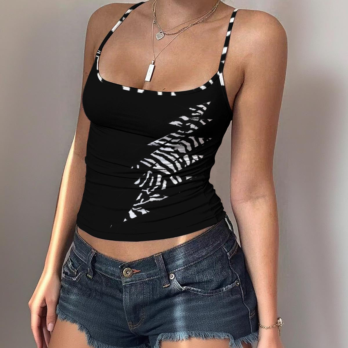 Tiger Spaghetti Tank Top