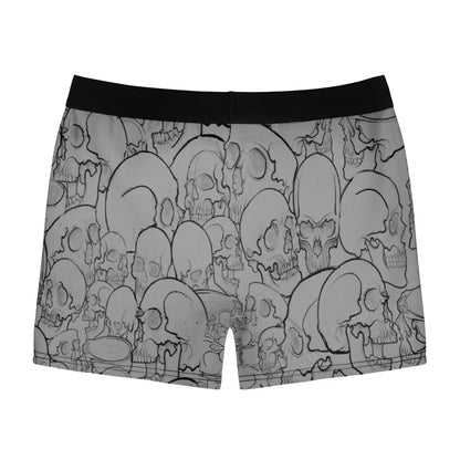 Grey Skulls Boxer Briefs