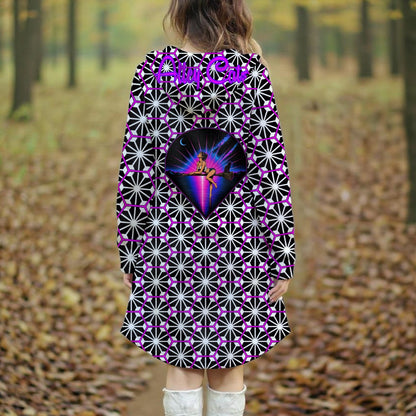 Alley Cats Hoodie Dress