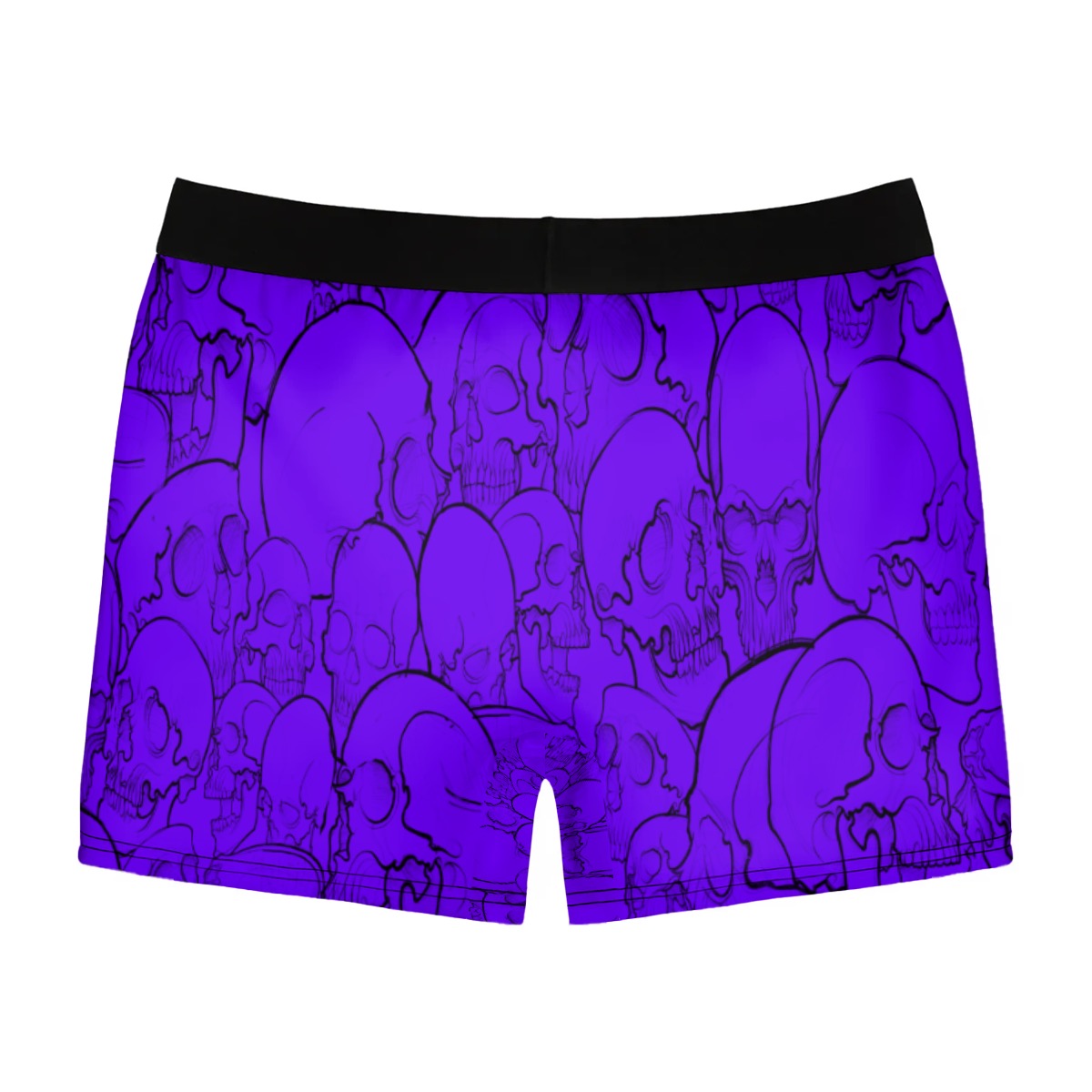 Purple Skulls Boxer Briefs