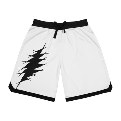 MadCat Black And White Basketball Shorts
