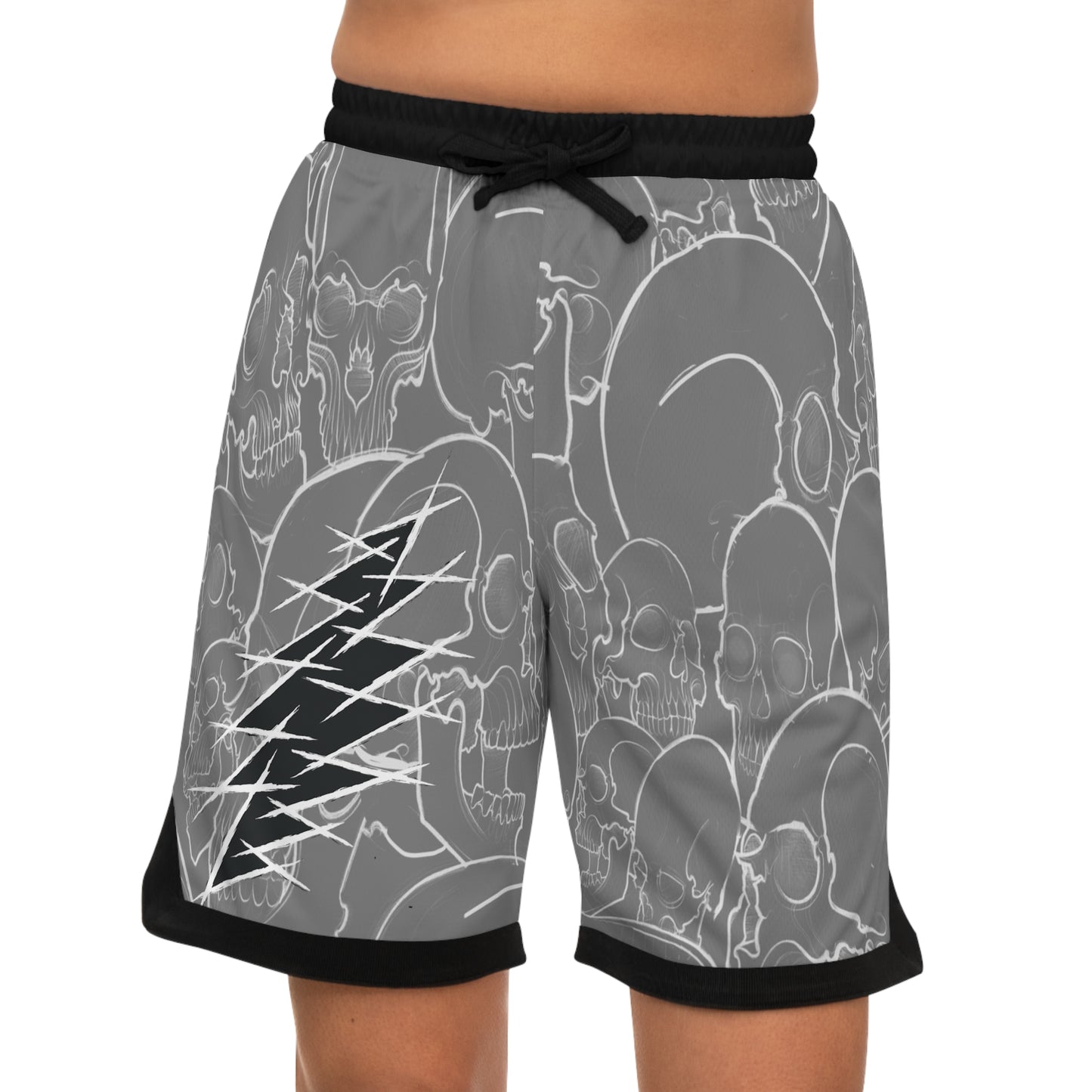 MadCat Gray Basketball Shorts