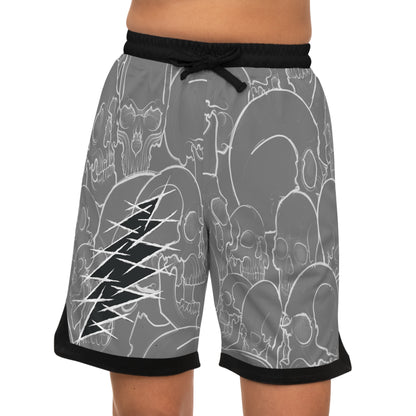 MadCat Gray Basketball Shorts