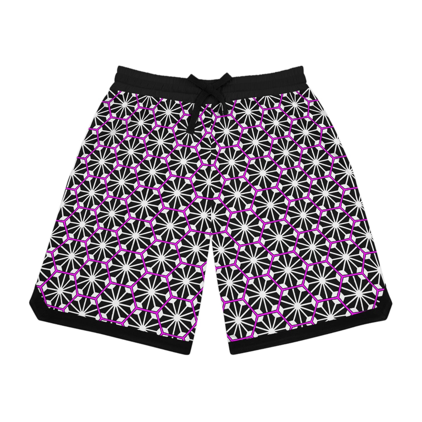 Under The Stars Pink Basketball Shorts