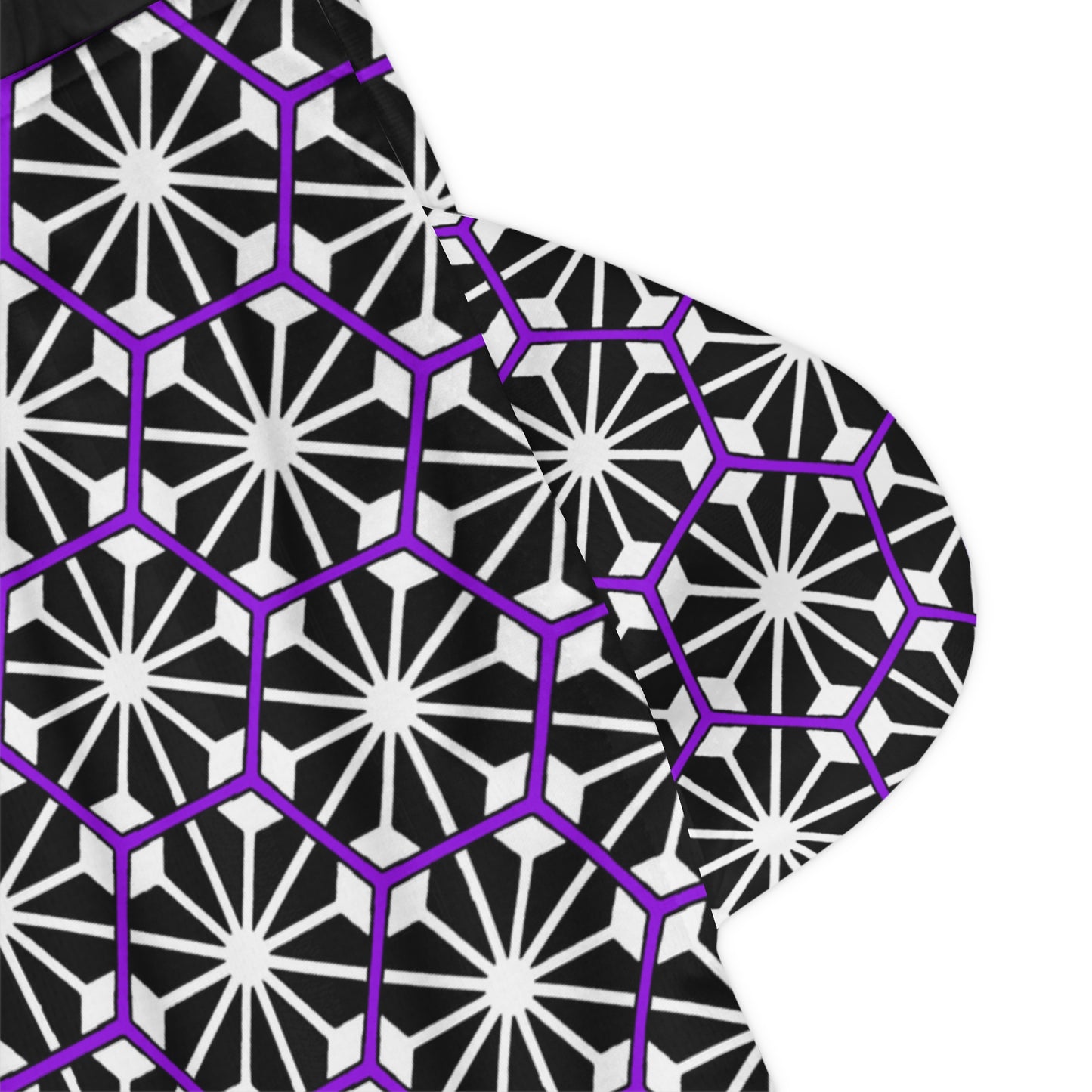 Under The Stars Purple Basketball Shorts