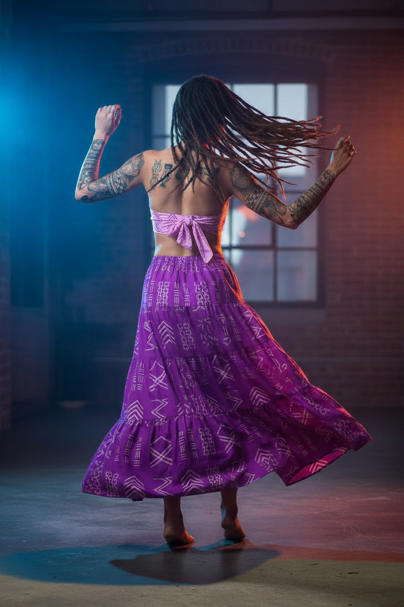 Back view - corrected tie top