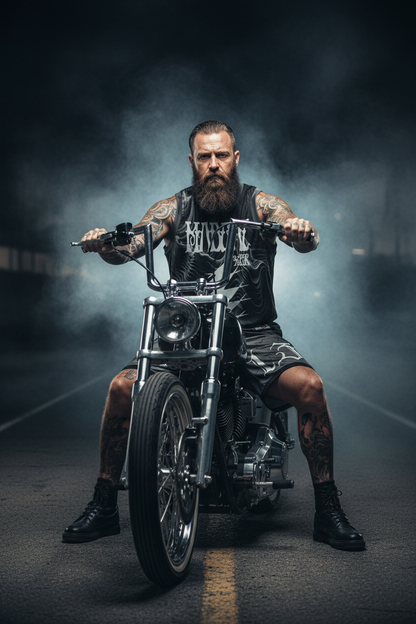 Biker Front - Dead %er Blackness Set