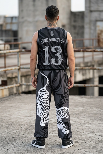 Blackness jersey and joggers back