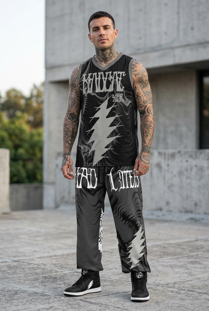 Blackness jersey and joggers front