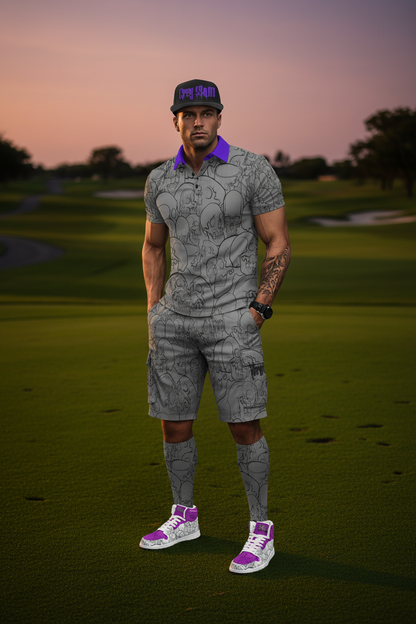 Grey Skull Full Outfit — Golf Course
