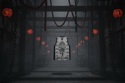 Shibari II Basketball Jersey Back in Japanese Castle