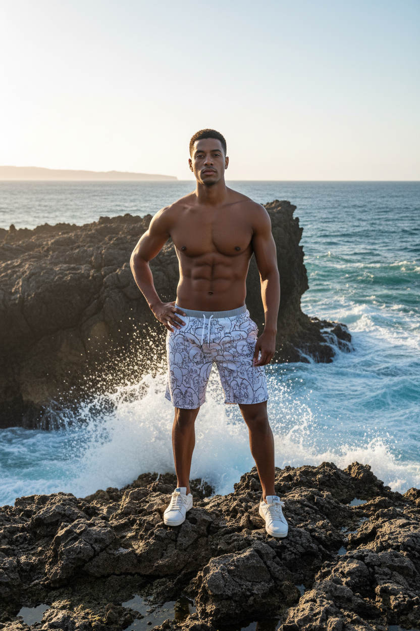 MadCat Swim Trunks - Front