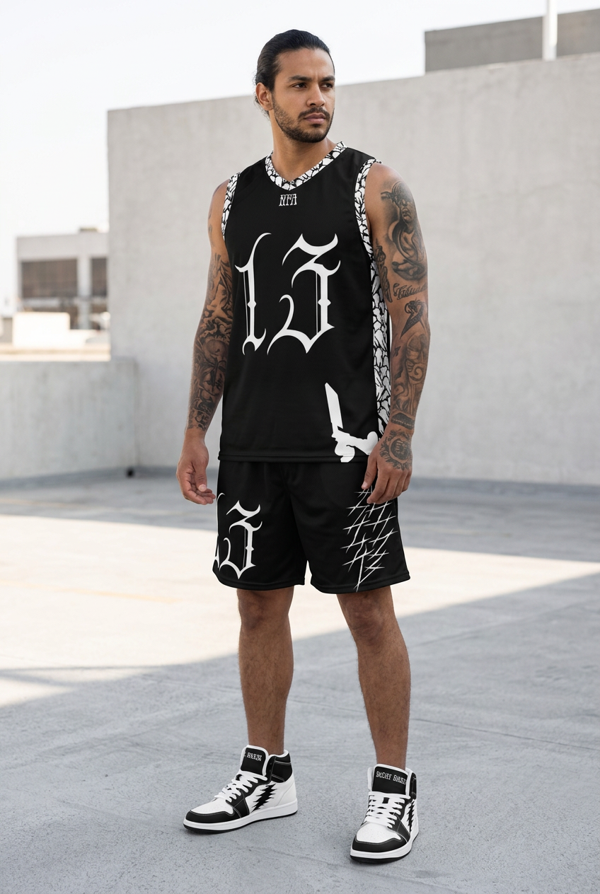 Men’s Do Dah jersey and shorts front