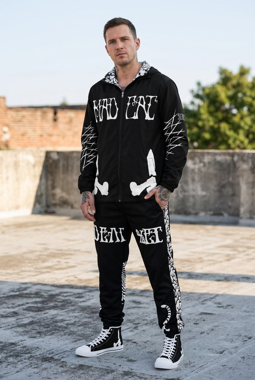 Men’s Do Dah track outfit front draft