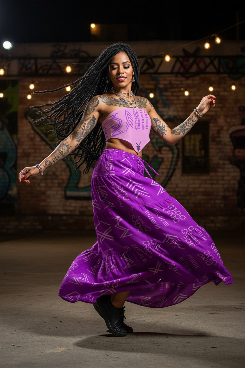 Model dancing