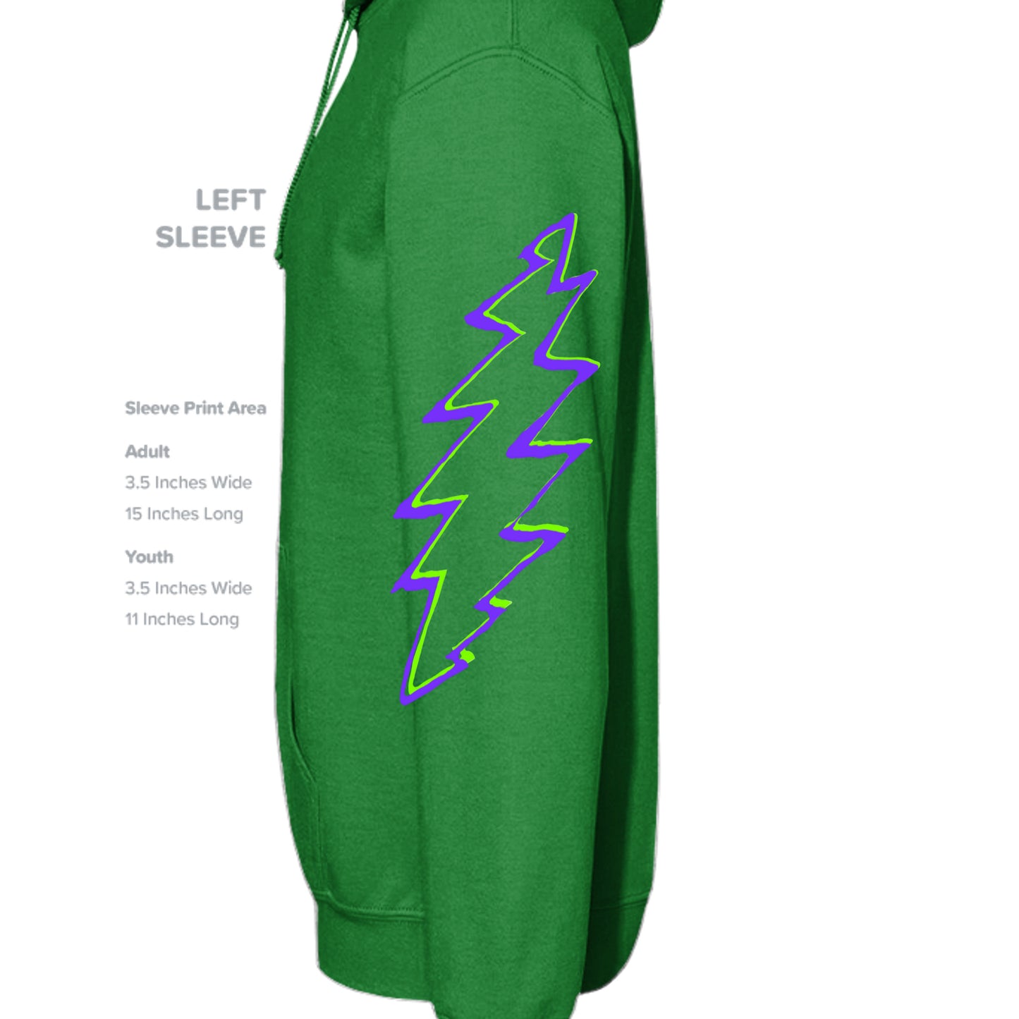 Kelly Green - SS4500 - SLEEVE_LEFT