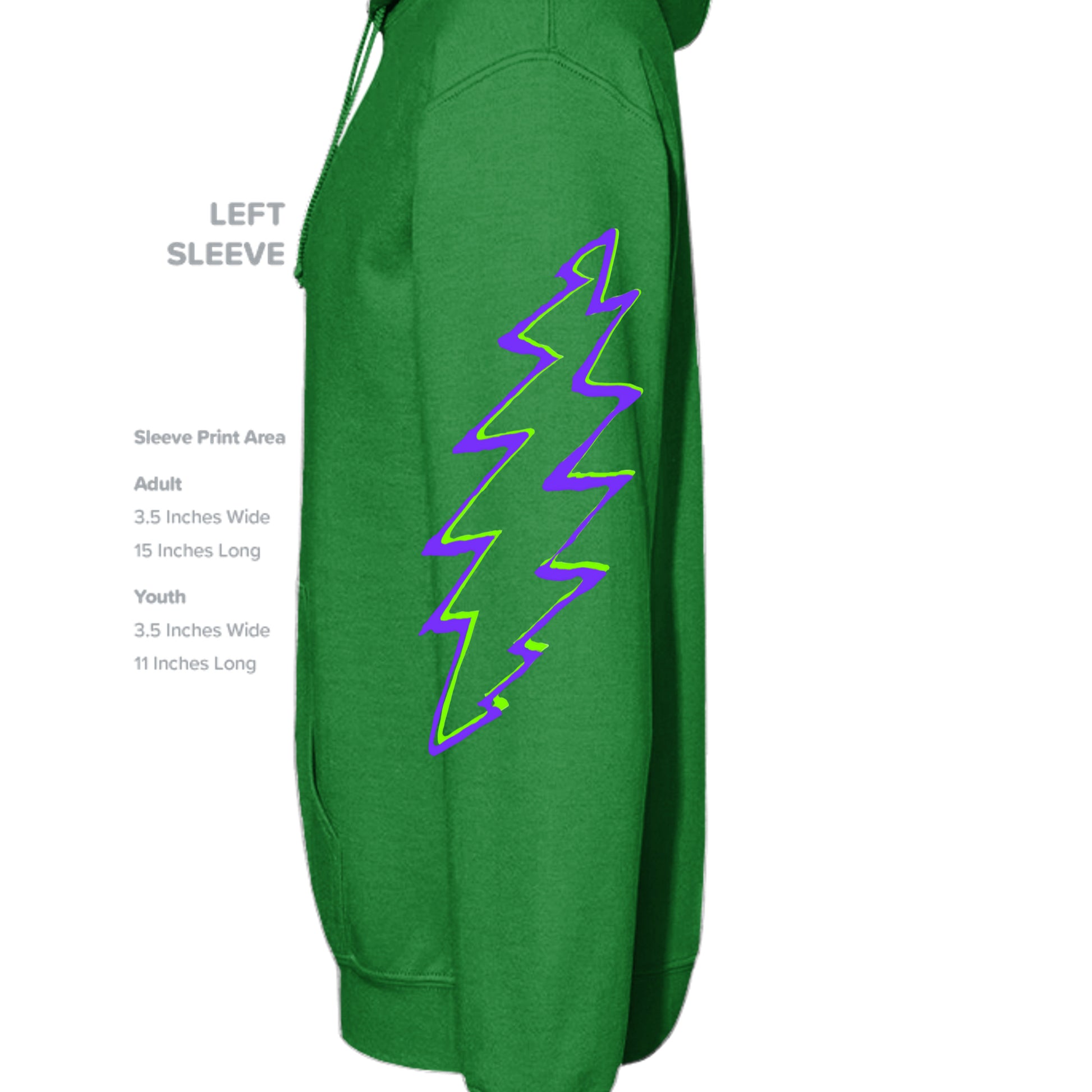 Kelly Green - SS4500 - SLEEVE_LEFT