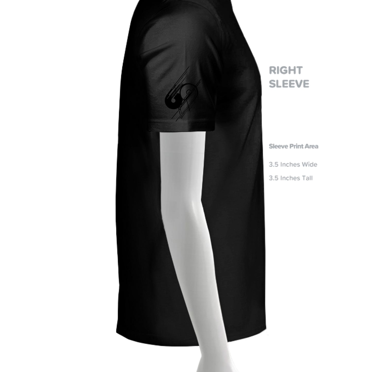 BLACK - 3001C - SLEEVE_RIGHT