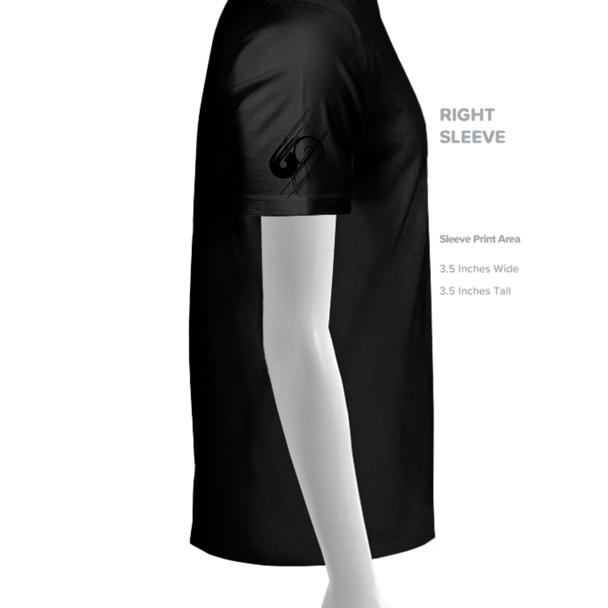 BLACK - 3001C - SLEEVE_RIGHT
