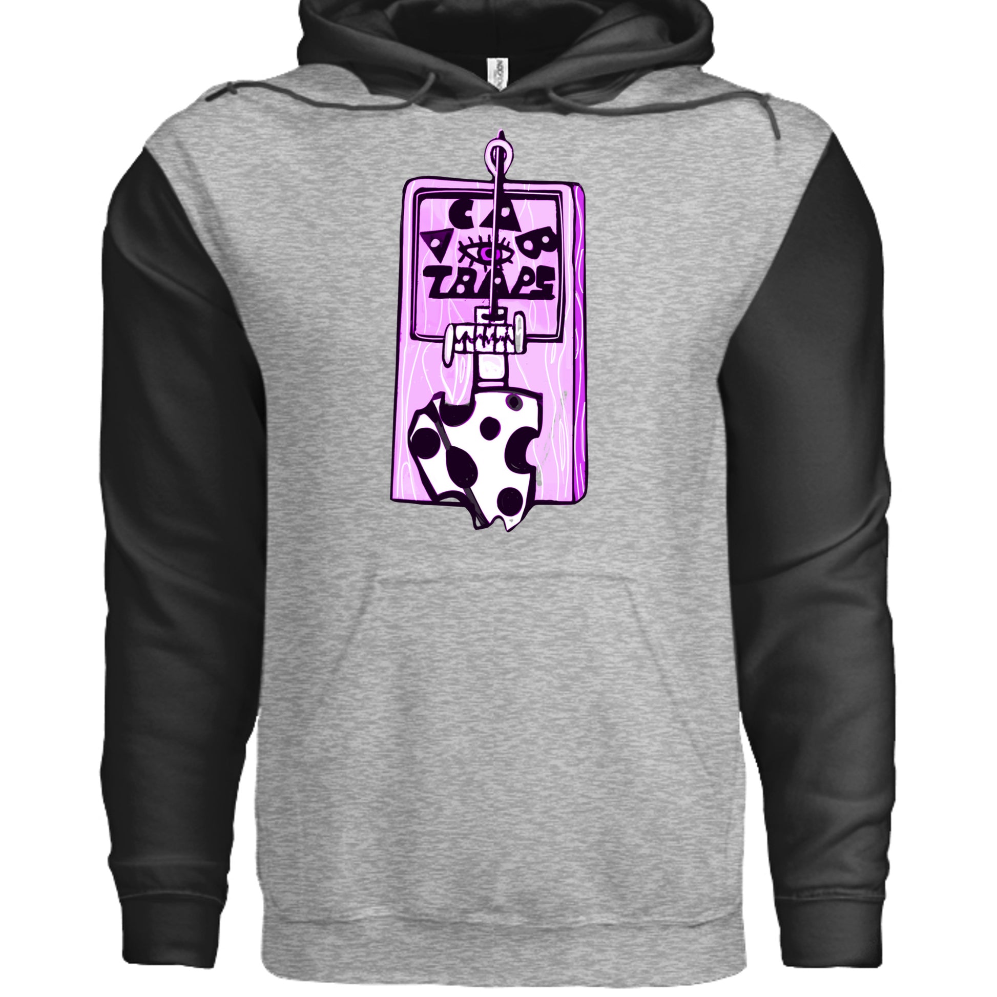 Grey Heather/ Black - IND4000 - FRONT