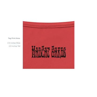 SOLID RED TRIBLN - 3413C - INSIDE_TAG_LINE