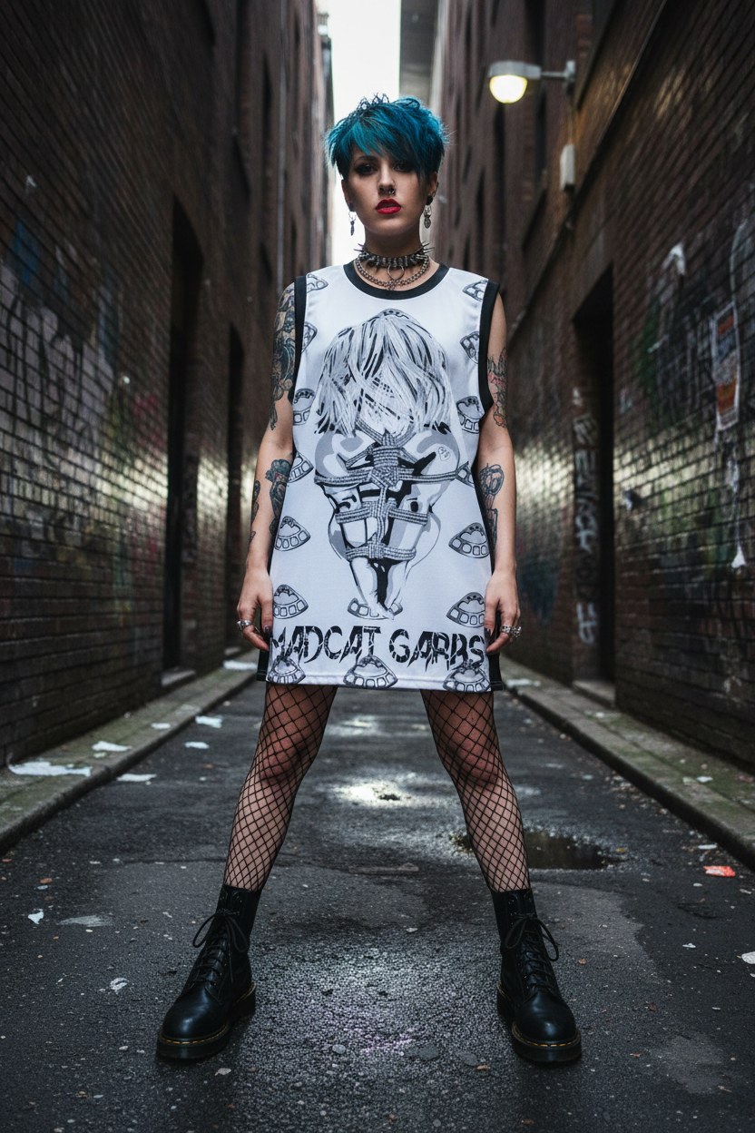 Shibari Jersey — Punk Dr. Martens v2