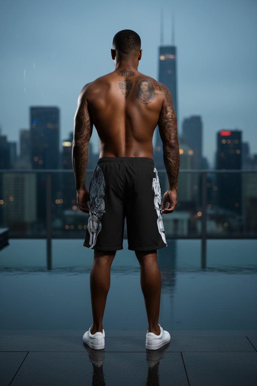 Shibari Trunks Back