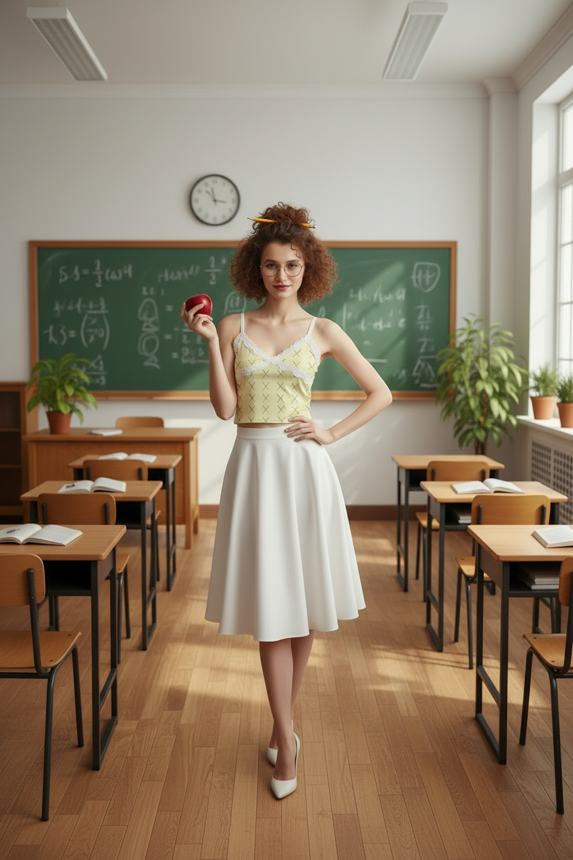 Spiked Bat Cami — School Teacher